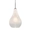 Besa Lighting Leon Cord Pendant, Milky White/Clear, Bronze Finish, 1x60W Medium base 1JT-LEONWC-BR - alternate 1